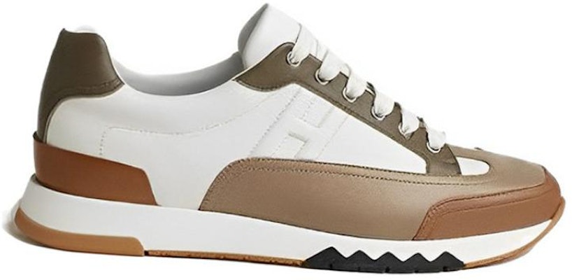 HERMES Leather Low Top 'Khaki Lace-Up' H191395Z-HC9 Order HERMES Leather Low Top 'Khaki Lace-Up' H191395Z-HC9