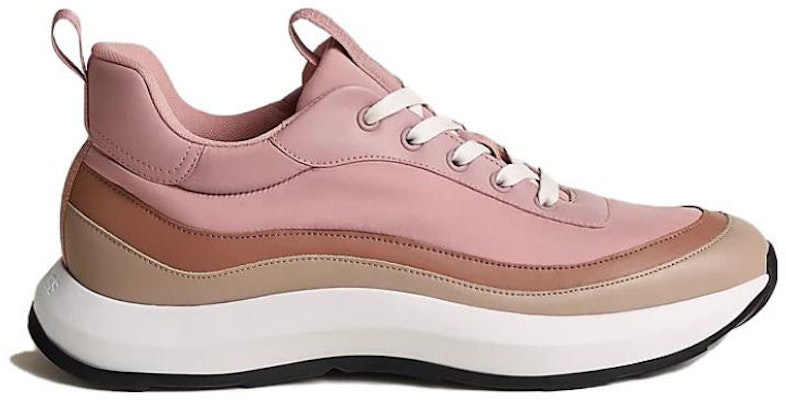 HERMES Sepatu Kulit Rendah 'Pink' H231700Z-H2X Order HERMES Sepatu Kulit Rendah 'Pink' H231700Z-H2X