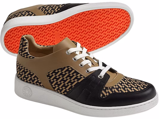 HERMES Zapatillas Bajas de Cuero 'Moda Marrón' H222833Z-HBK Shop HERMES Zapatillas Bajas de Cuero 'Moda Marrón' H222833Z-HBK