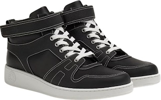 爱马仕 黑色时尚中帮皮革运动鞋 H222916Z-H02 Shop 爱马仕 黑色时尚中帮皮革运动鞋 H222916Z-H02