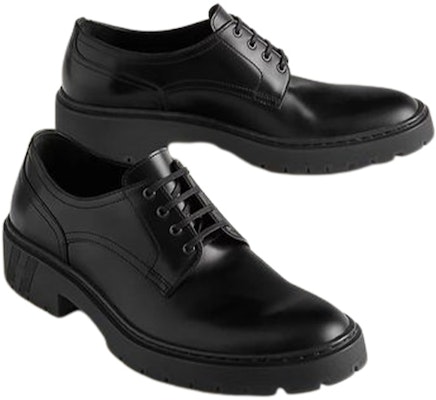 HERMES Leather Round-Toe Lace-Up 'Black' H231952Z-H02 Lookbook HERMES Leather Round-Toe Lace-Up 'Black' H231952Z-H02