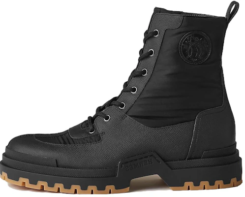 Stivali Stringati in Pelle HERMES Punta Tonda ''Comfort Nero'' H231981ZH02430 Buy Stivali Stringati in Pelle HERMES Punta Tonda ''Comfort Nero'' H231981ZH02430
