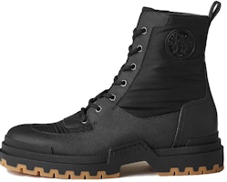 HERMES Leather Round Toe Lace-Up Boots 'Black Comfort' H231981ZH02430 HERMES Leather Round Toe Lace-Up Boots 'Black Comfort' H231981ZH02430