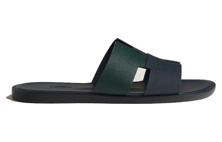 HERMES Leather Slides 'Blue CMFT' 圖 2