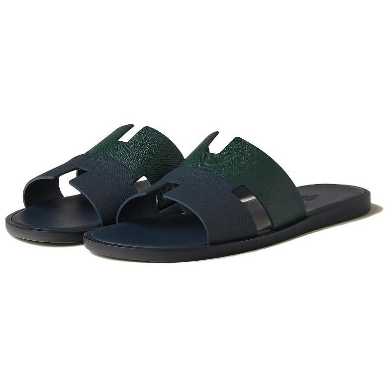 HERMES Leather Slides 'Blue CMFT' 圖 3