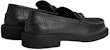 HERMES Kasut Kulit Slip-On 'Fesyen Hitam' H231950Z-A02