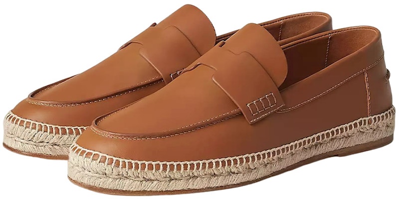 HERMES Leather Slip-On 'Brown Fashion' H191369Z-H04 Order HERMES Leather Slip-On 'Brown Fashion' H191369Z-H04