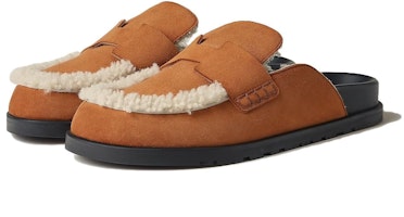 Pantuflas de Cuero HERMES 'Marrón' H232865Z-H10 Lookbook Pantuflas de Cuero HERMES 'Marrón' H232865Z-H10