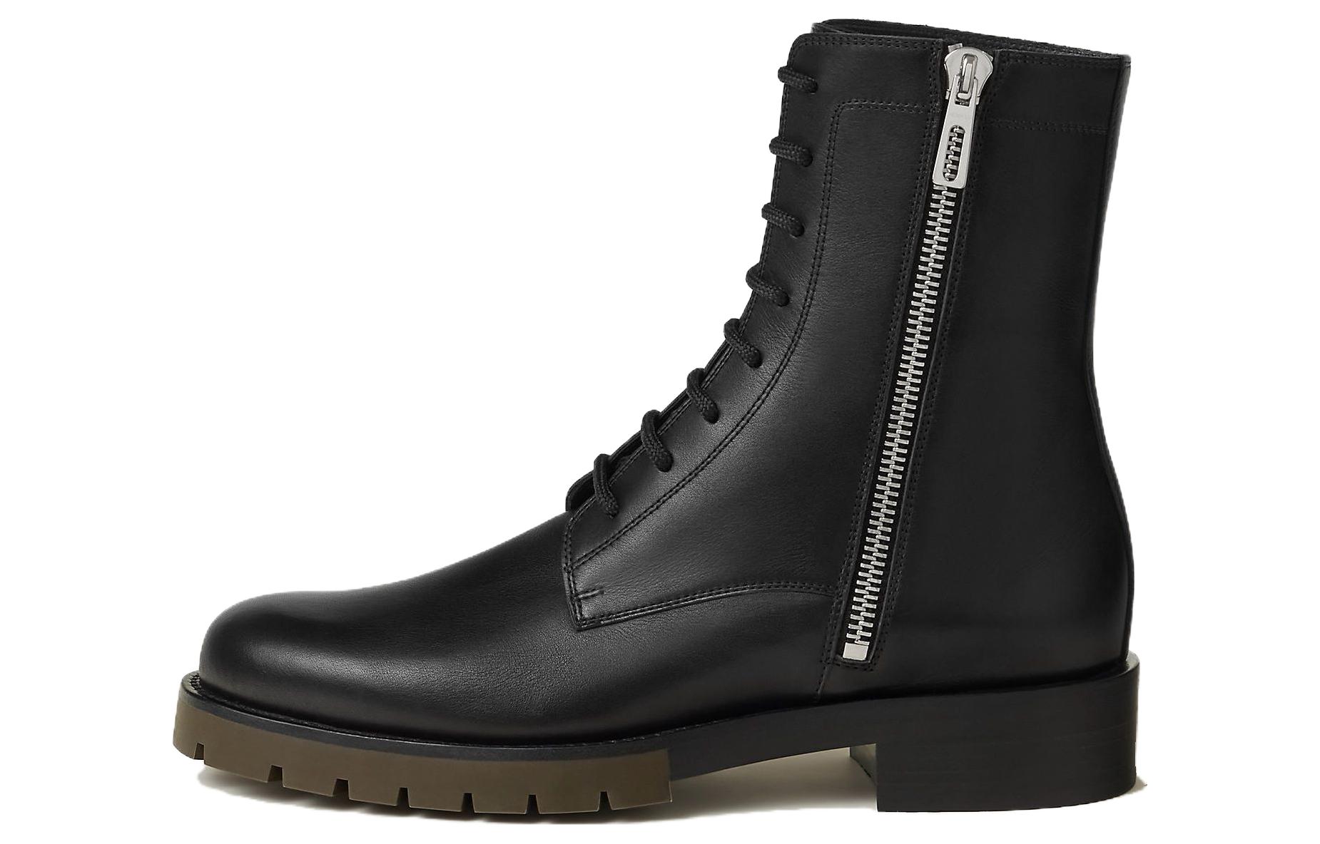 Buy Botas de Cuero con Cremallera HERMES 'Negro Cómodo' H232946ZH0-1420