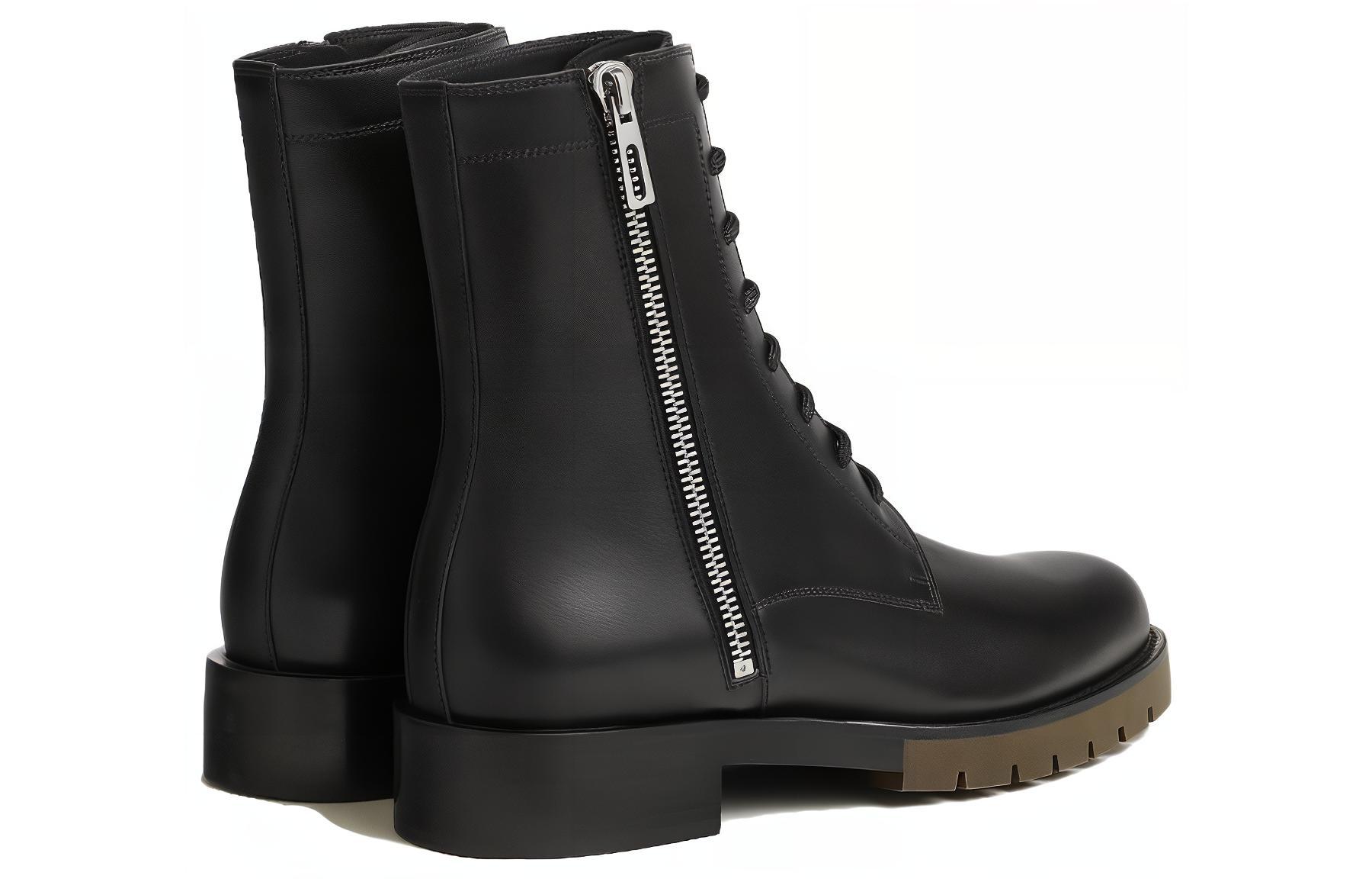 Shop Botas de Cuero con Cremallera HERMES 'Negro Cómodo' H232946ZH0-1420