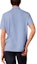 Purchase HERMES Light Blue Solid Pocket Casual Short Sleeve Polo Shirt. H072325HA69