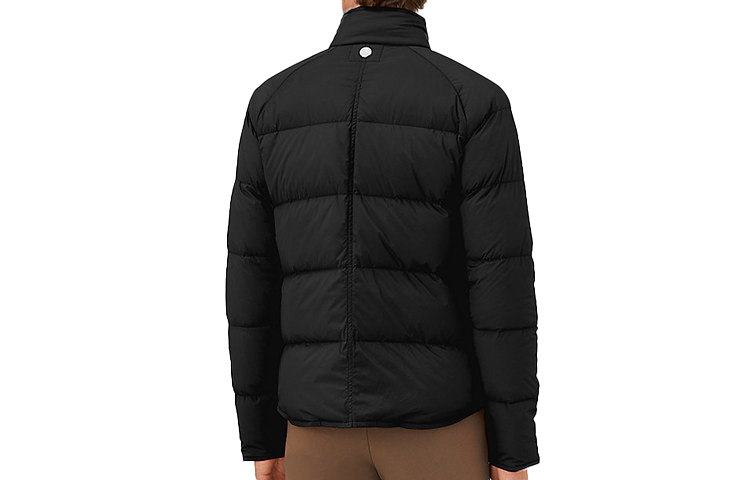 Lookbook 에르메스 스탠드 칼라 블랙 경량 다운 재킷 H800170E01M