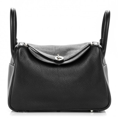 Hermes Lindy Clemence 30 Noir Hitam Buy Hermes Lindy Clemence 30 Noir Hitam