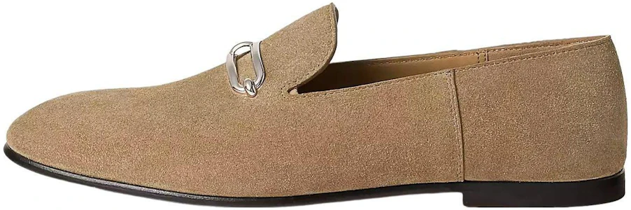 HERMES愛馬仕 絨面 舒適百搭 樂福鞋 男款 米色 Buy HERMES愛馬仕 絨面 舒適百搭 樂福鞋 男款 米色