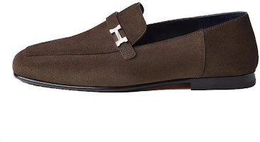 HERMES Loafer 'Brown Suede' H231991Z-AME HERMES Loafer 'Brown Suede' H231991Z-AME
