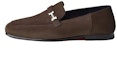 Buy HERMES Kasut Loafer 'Suede Coklat' H231991Z-AME