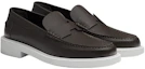 Shop Mocasines HERMES 'Marrón Oscuro' H221976Z-AME