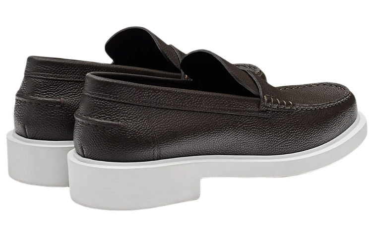 Purchase Mocasines HERMES 'Marrón Oscuro' H221976Z-AME