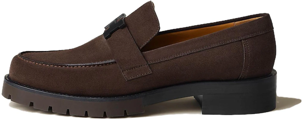 Mocasines HERMÈS 'Marrón Oscuro' H232891Z-AME Buy Mocasines HERMÈS 'Marrón Oscuro' H232891Z-AME