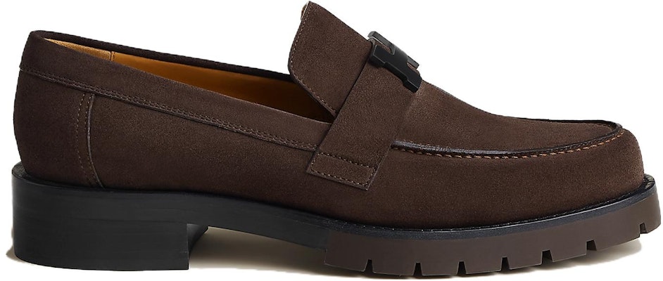 HERMES Loafer 'Coklat Gelap' H232891Z-AME Order HERMES Loafer 'Coklat Gelap' H232891Z-AME