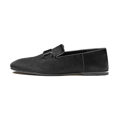 HERMES Loafer 'Drink Black Calfskin'