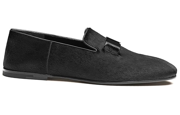 Order HERMES愛馬仕 Drink小牛皮樂福鞋 黑色