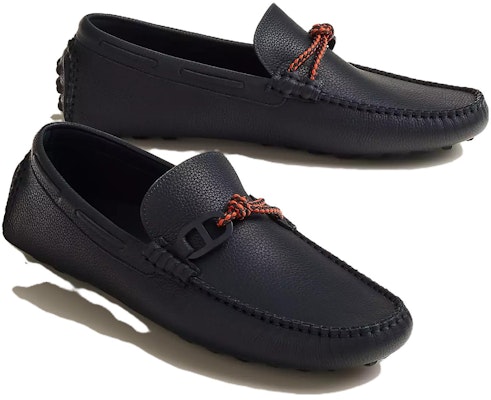 HERMES Kasut Loafer 'Biru Navy' H232859Z-HI2 Lookbook HERMES Kasut Loafer 'Biru Navy' H232859Z-HI2
