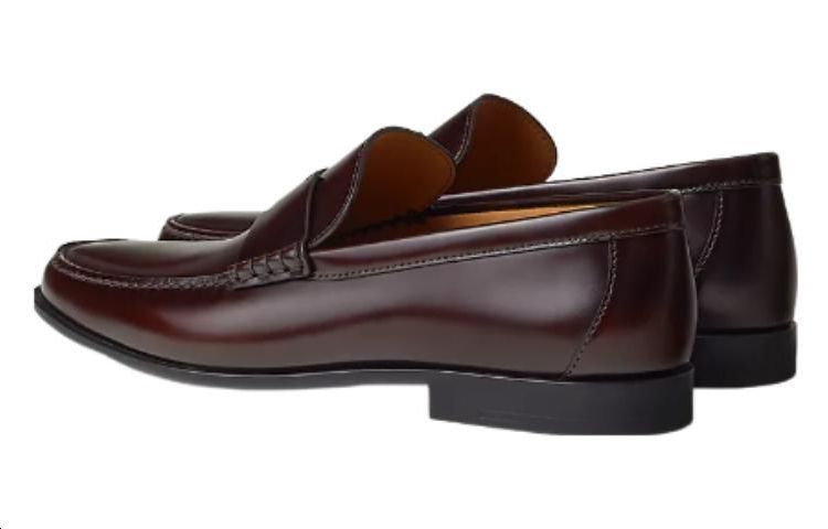 Purchase HERMES Mocasines 'Rojo Marrón' H222994Z-AZ6