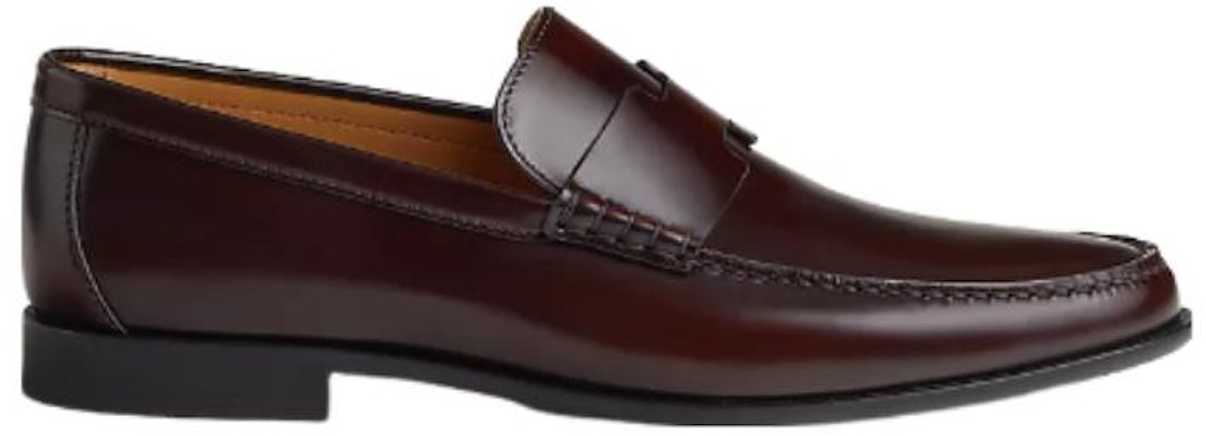 HERMES Sepatu Loafer 'Coklat Merah' H222994Z-AZ6 Order HERMES Sepatu Loafer 'Coklat Merah' H222994Z-AZ6