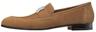 Buy HERMES Loafer Kasual 'Coklat Velvet' H201491Z-HE5