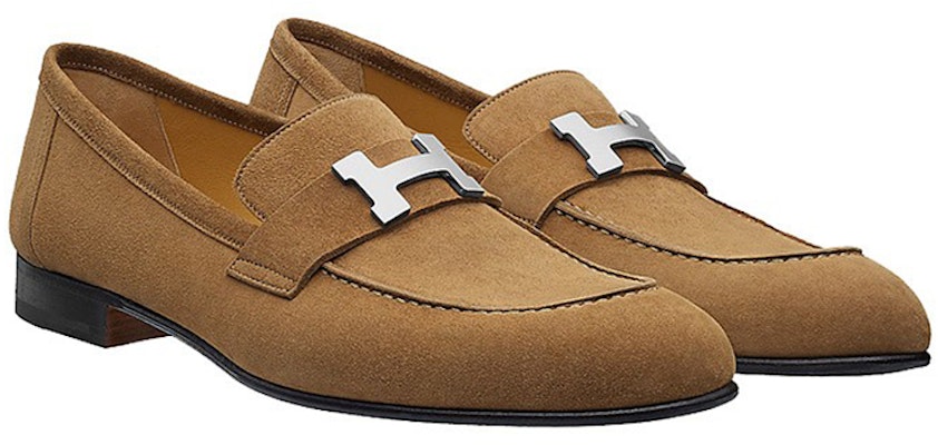 HERMES Loafer Kasual 'Coklat Velvet' H201491Z-HE5 Order HERMES Loafer Kasual 'Coklat Velvet' H201491Z-HE5