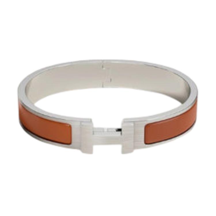 HERMES Logo Enamel Bracelet for Men - Multicolor. 101148083 圖 2