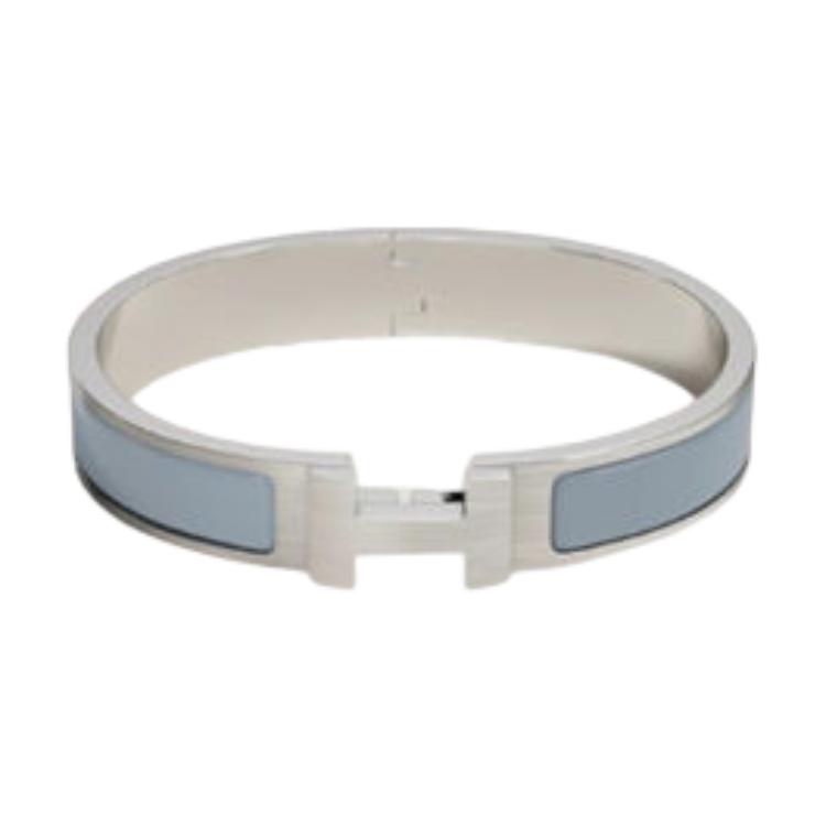 HERMES Logo Enamel Bracelet for Men - Multicolor. 101148083 圖 5