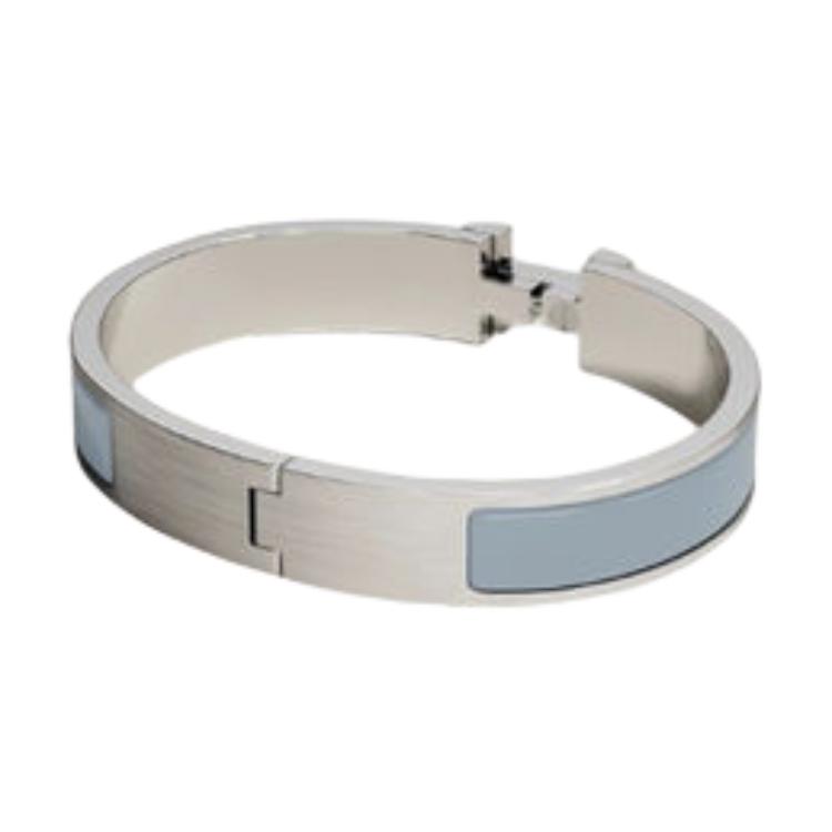 HERMES Logo Enamel Bracelet for Men - Multicolor. 101148083 圖 6