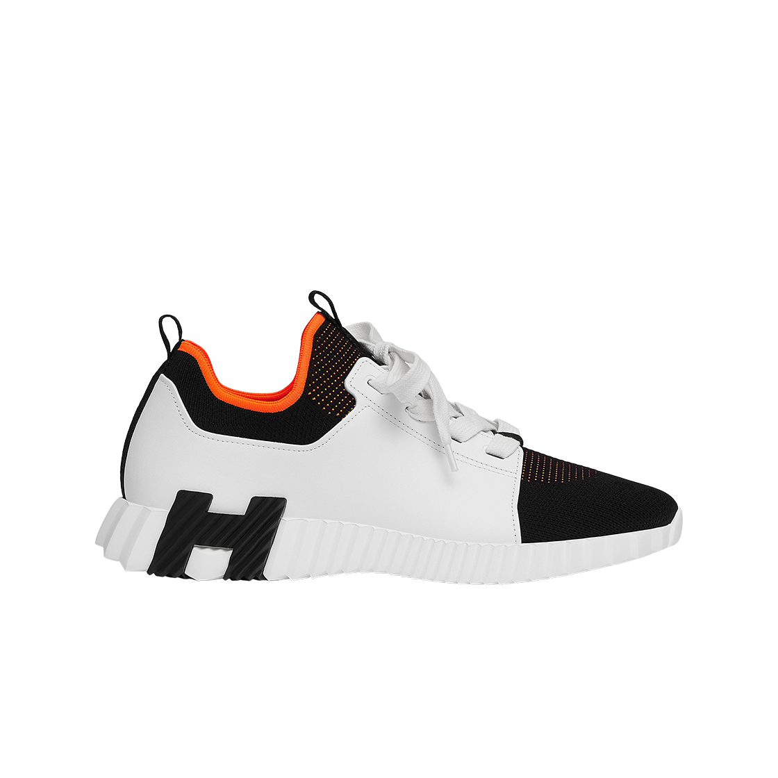 Hermes Low-Top Casual Sneaker Noir Blanc1/H212918Z-H1