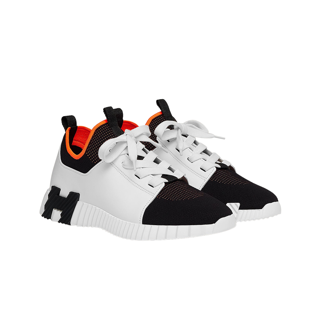 Hermes Low-Top Casual Sneaker Noir Blanc1/H212918Z-H1 圖 3