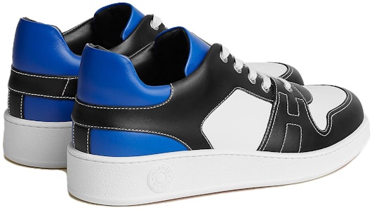 HERMES愛馬仕 牛皮 低筒 時尚板鞋 黑白藍 Shop HERMES愛馬仕 牛皮 低筒 時尚板鞋 黑白藍