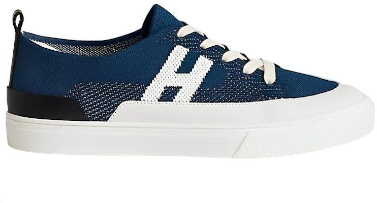 HERMES Low-Top Lace-Up 'Deep Blue & White' H231797Z-HQ9 Order HERMES Low-Top Lace-Up 'Deep Blue & White' H231797Z-HQ9