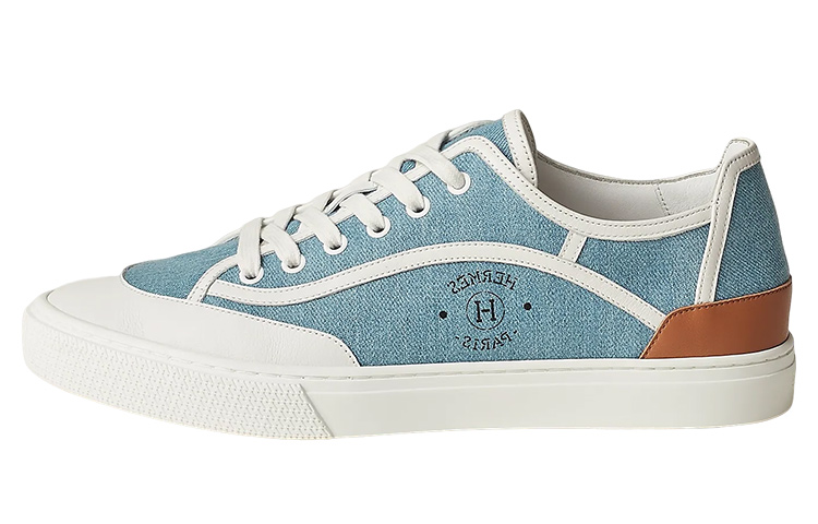 Buy 爱马仕低帮系带 '浅蓝牛仔' H231723Z-HCB