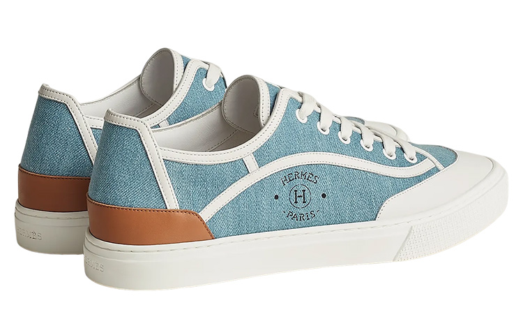 Purchase 爱马仕低帮系带 '浅蓝牛仔' H231723Z-HCB