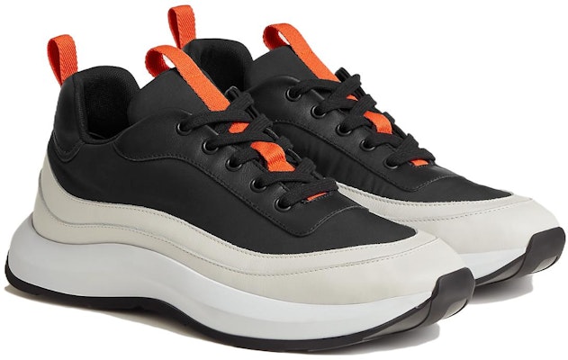 HERMES Low-Top Sneaker 'Black and White' H231700Z-H02 Order HERMES Low-Top Sneaker 'Black and White' H231700Z-H02