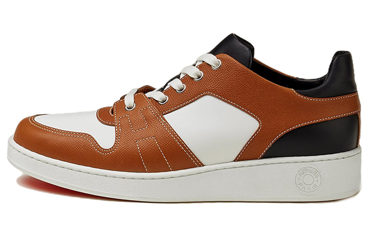 Buy Sneaker HERMES Low-Top 'Coklat Putih Hitam' H222828Z-HNH