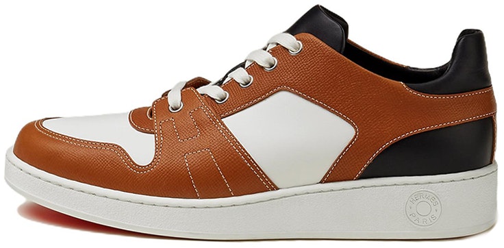 hermes-low-top-sneaker-brown-white-black-h222828-z-hnh