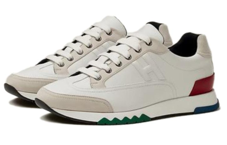 Lookbook Sepatu Sneakers HERMES Low-Top 'Beige' H222864Z-HBG