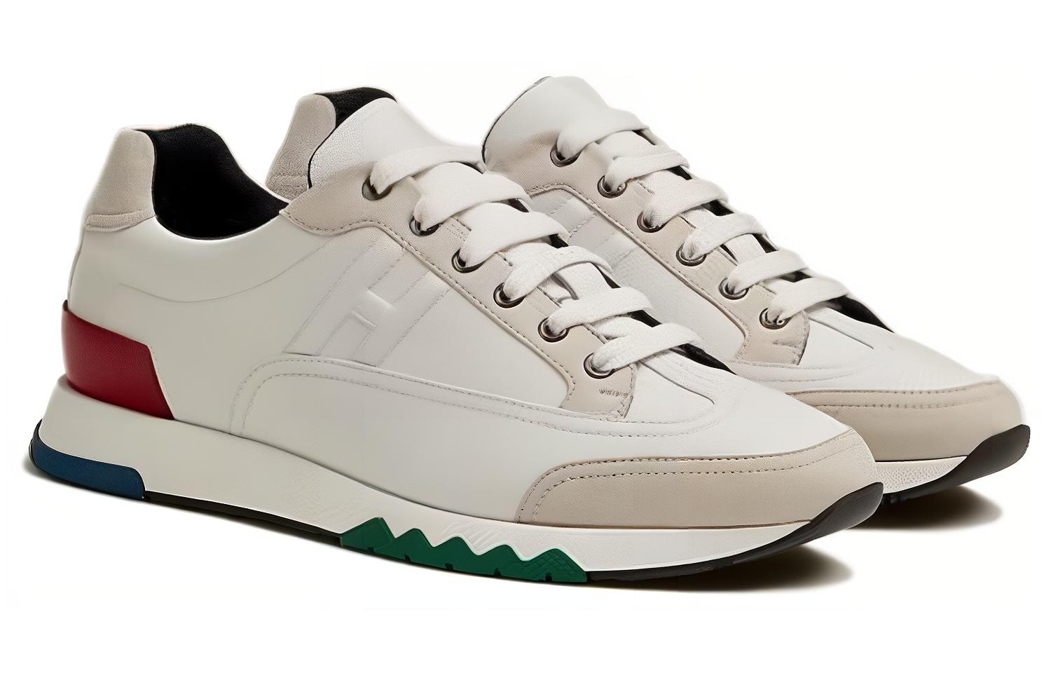 Shop Sepatu Sneakers HERMES Low-Top 'Beige' H222864Z-HBG