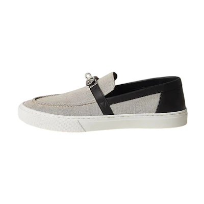 HERMES Low Slip-On 'Fashion Grey'