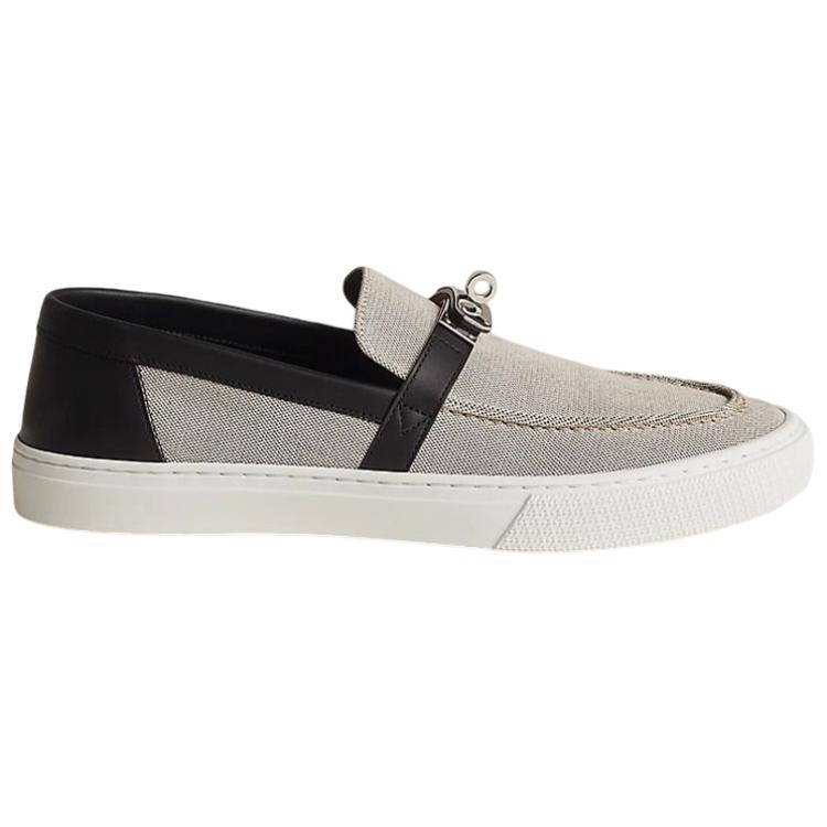 Order HERMES Low Slip-On 'Fashion Grey' H231728Z-H78