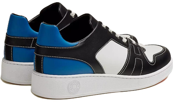 HERMES Low-Top Fashion Sneaker 'Black White Blue' H222837Z-H04 Lookbook HERMES Low-Top Fashion Sneaker 'Black White Blue' H222837Z-H04