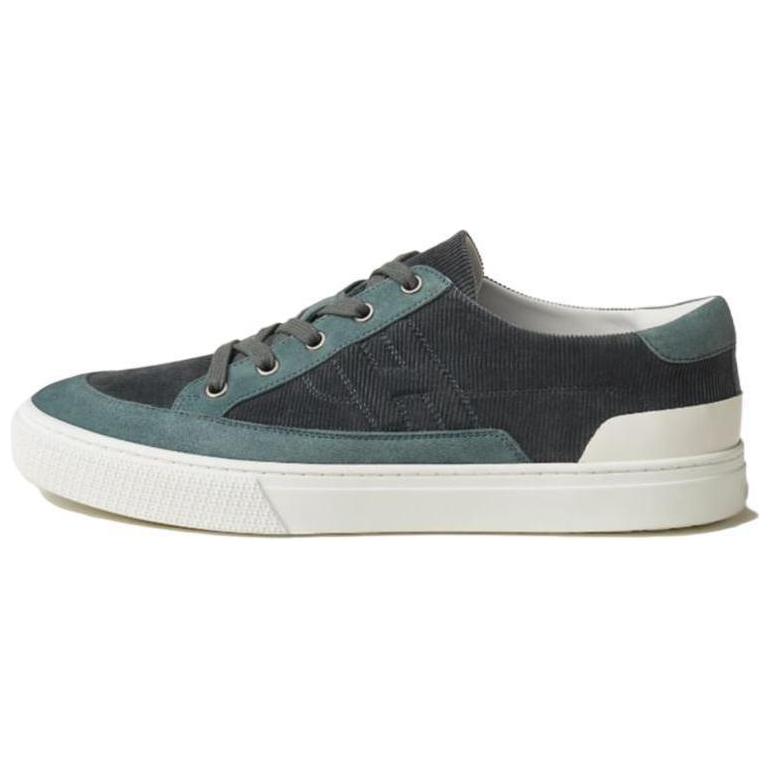 HERMES Low Top Lace-Up 'Black Green' H222905Z-HGT
