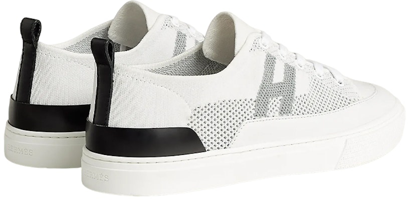 HERMES Sepatu Knit Rendah 'Kulit Putih Mendalam' H231797Z-H90 Shop HERMES Sepatu Knit Rendah 'Kulit Putih Mendalam' H231797Z-H90